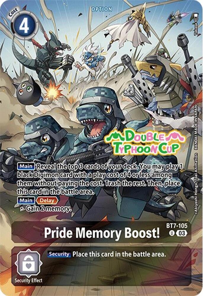 Pride Memory Boost! (Bonus Pack) (BT7-105 U) (ST-17_PR)