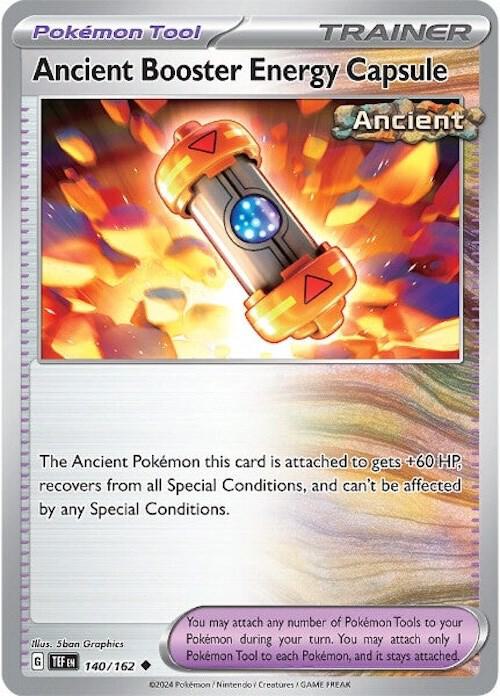Ancient Booster Energy Capsule (140/162) (TEF)