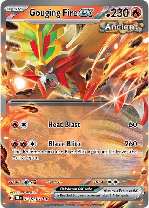 Gouging Fire ex - 038/162 (038/162) (TEF)