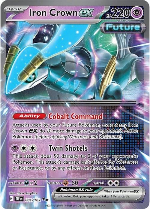 Iron Crown ex - 081/162 (081/162) (TEF)