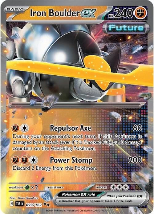 Iron Boulder ex - 099/162 (099/162) (TEF)