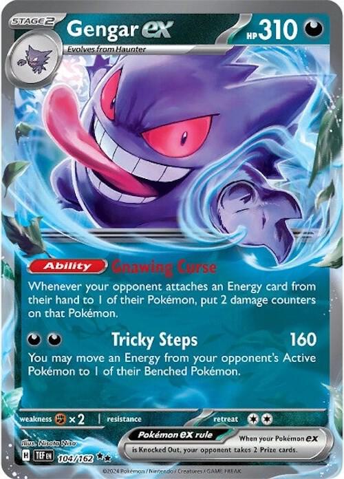 Gengar ex - 104/162 (104/162) (TEF)