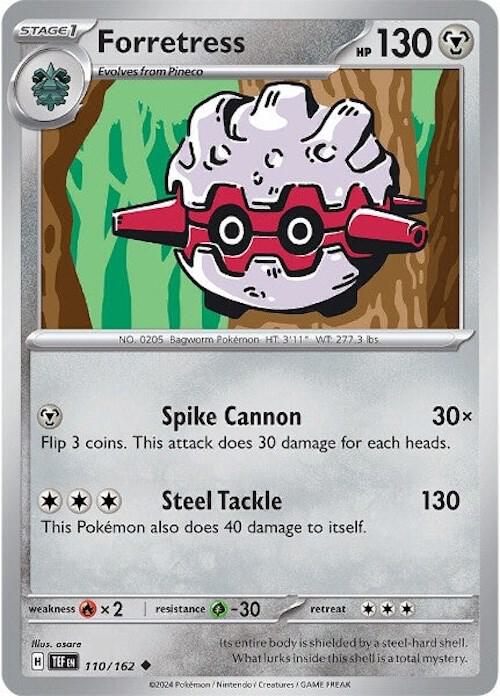 Forretress (110/162) (TEF)