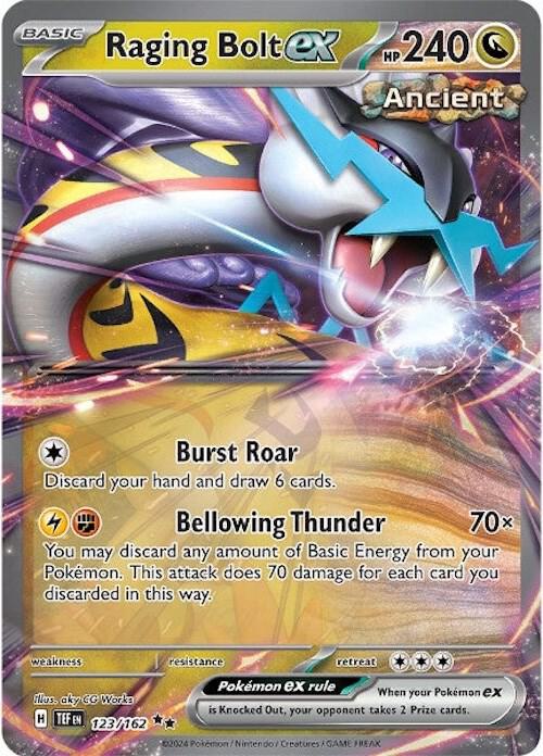 Raging Bolt ex - 123/162 (123/162) (TEF)