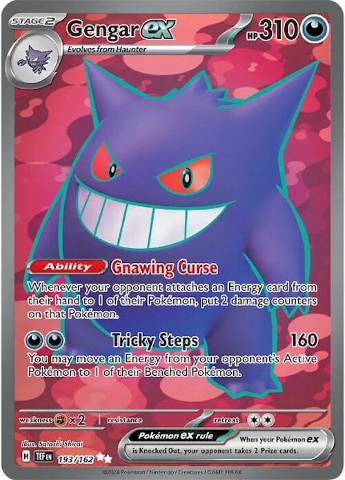Gengar ex - 193/162 (193/162) (TEF)