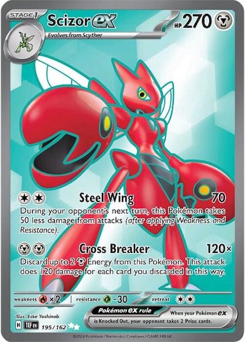 Scizor ex - 195/162 (195/162) (TEF)