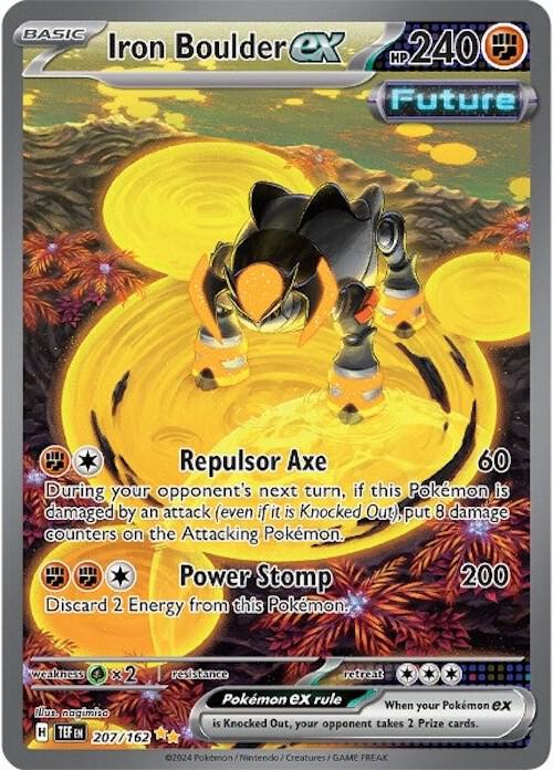 Iron Boulder ex - 207/162 (207/162) (TEF)