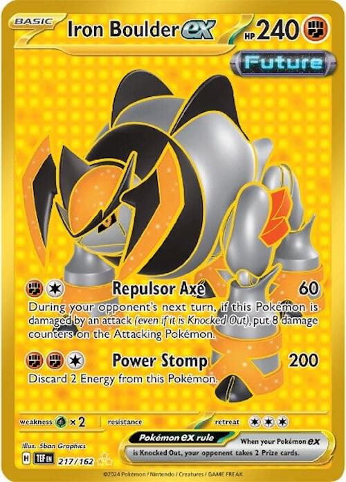 Iron Boulder ex - 217/162 (217/162) (TEF)