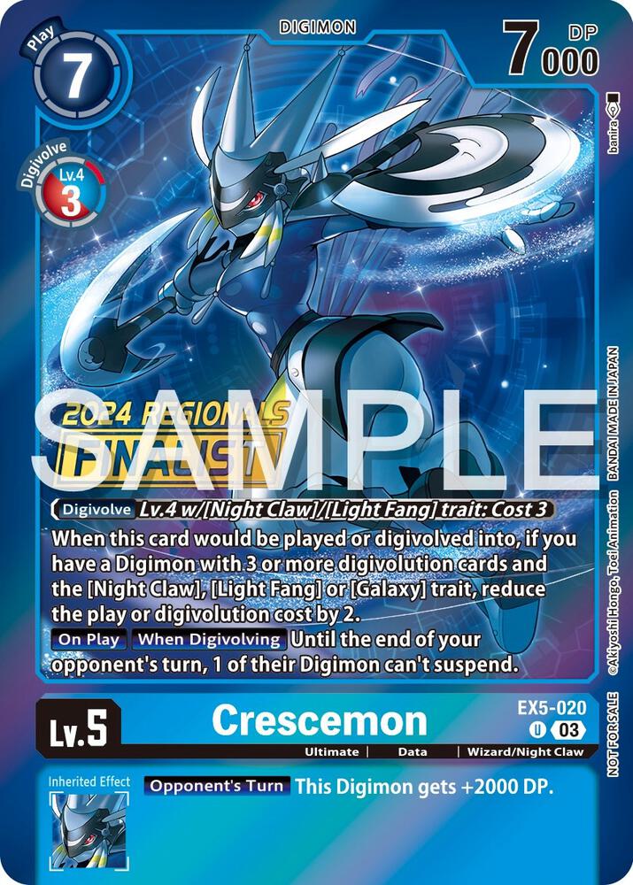 Crescemon (2024 Regionals Finalist) (EX5-020 U) (EX-05)