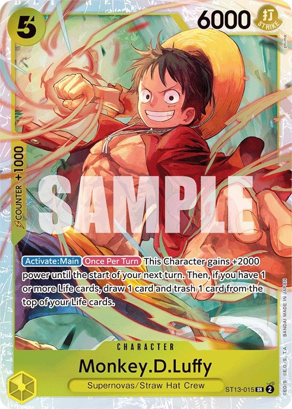Monkey.D.Luffy (015) (ST13-015) (ST-13)