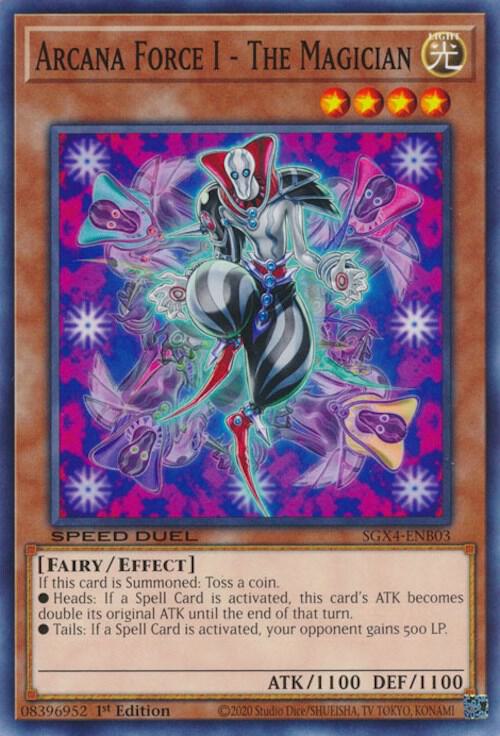 Arcana Force I - The Magician (SGX4-ENB03) (SGX4)