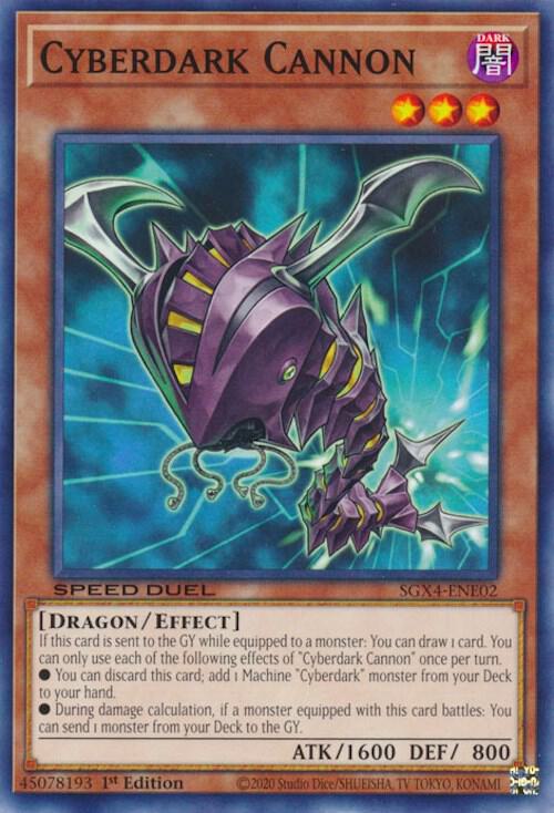 Cyberdark Cannon (SGX4-ENE02) (SGX4)