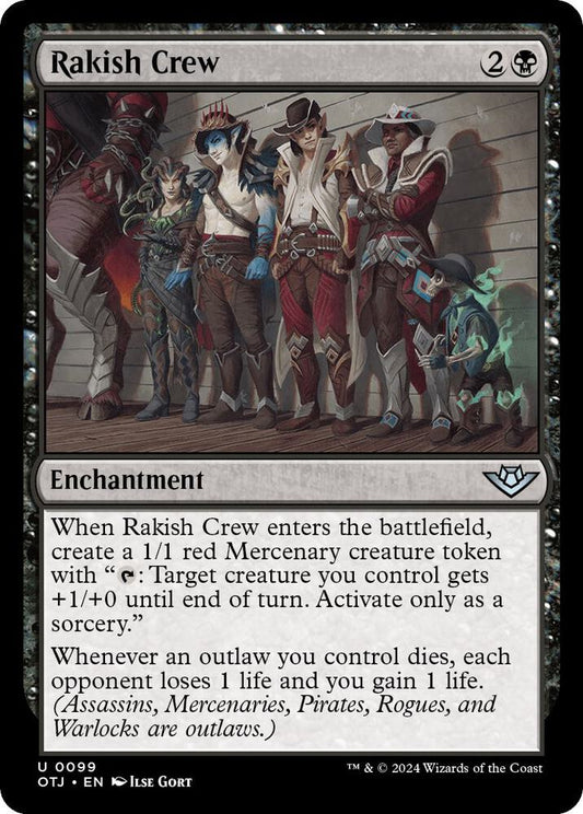 Image for Rakish Crew (99) (OTJ) - Magic: The Gathering