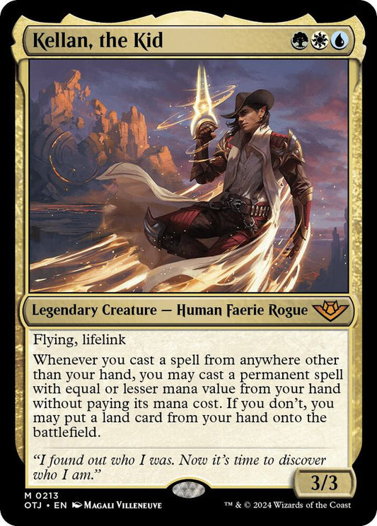 Image for Kellan, the Kid (213) (OTJ) - Magic: The Gathering