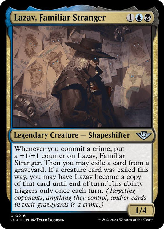 Image for Lazav, Familiar Stranger (216) (OTJ) - Magic: The Gathering