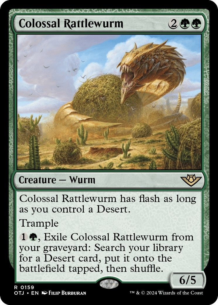 Colossal Rattlewurm (159) (OTJ)