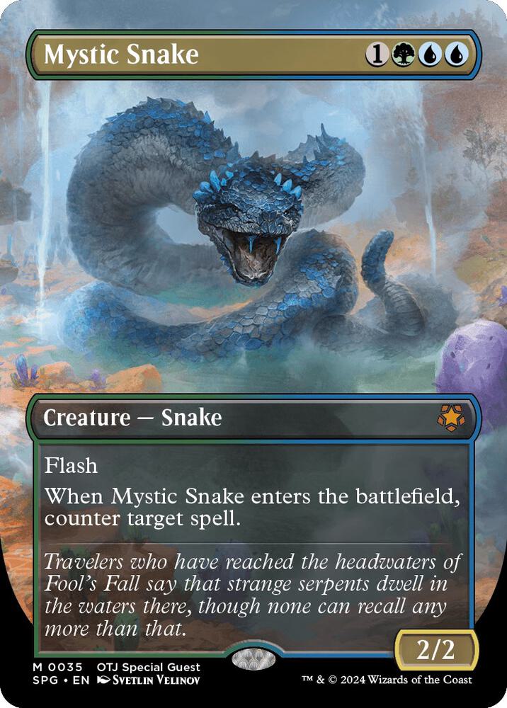 Mystic Snake (Borderless) (35) (SPG)