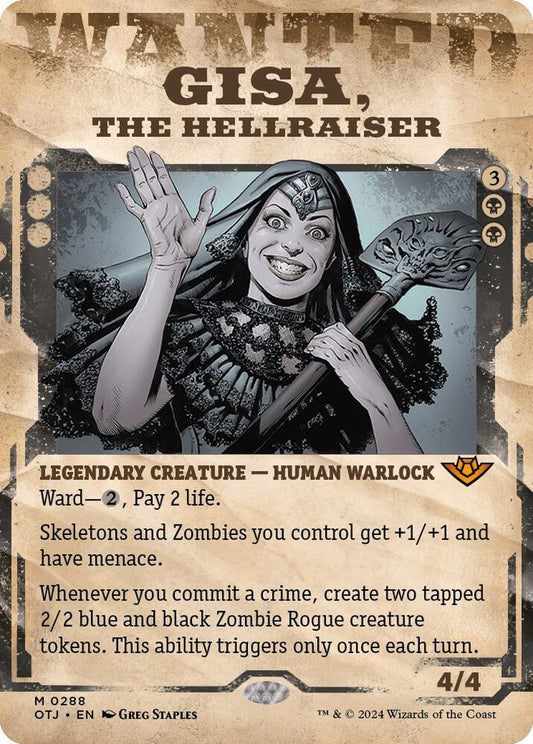 Image for Gisa, the Hellraiser (Showcase) (288) (OTJ) - Magic: The Gathering
