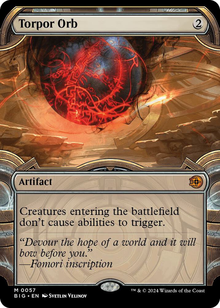 Torpor Orb (Showcase) (57) (BIG)