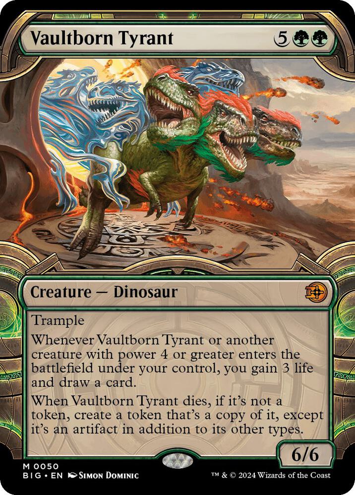 Vaultborn Tyrant (Showcase) (50) (BIG)