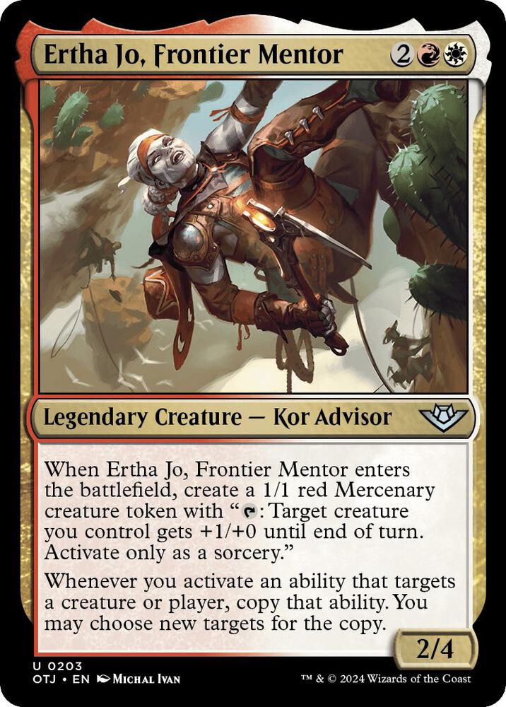 Ertha Jo, Frontier Mentor (203) (OTJ)