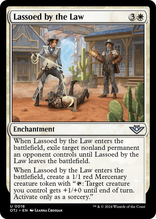 Image for Lassoed by the Law (18) (OTJ) - Magic: The Gathering