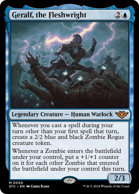 Image for Geralf, the Fleshwright (50) (OTJ) - Magic: The Gathering