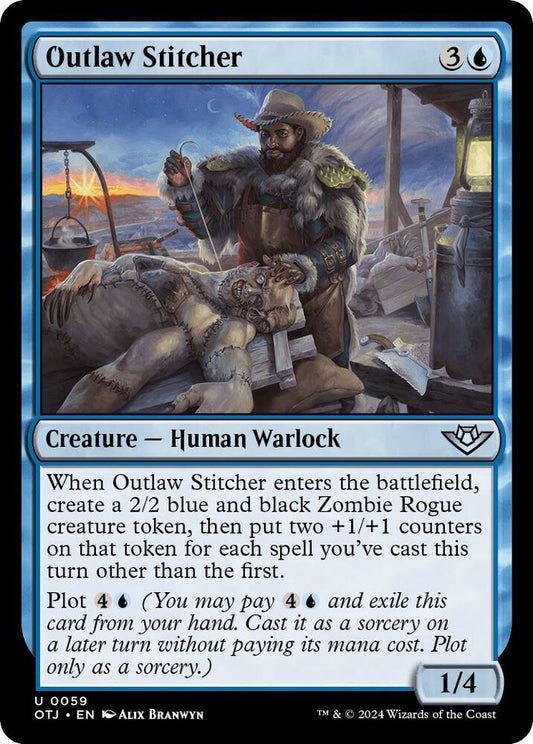Image for Outlaw Stitcher (59) (OTJ) - Magic: The Gathering