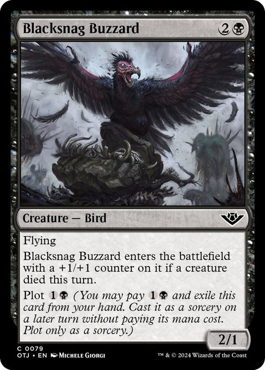 Image for Blacksnag Buzzard (79) (OTJ) - Magic: The Gathering