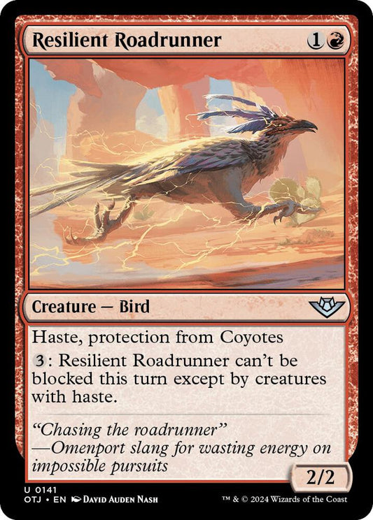 Image for Resilient Roadrunner (141) (OTJ) - Magic: The Gathering