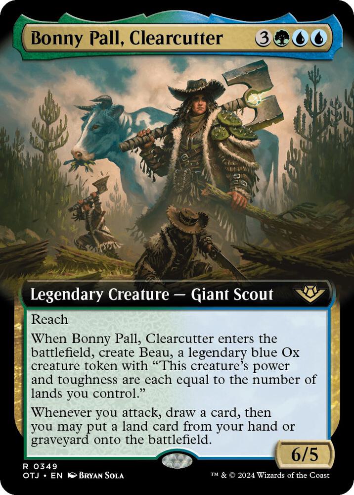 Bonny Pall, Clearcutter (Extended Art) (349) (OTJ)