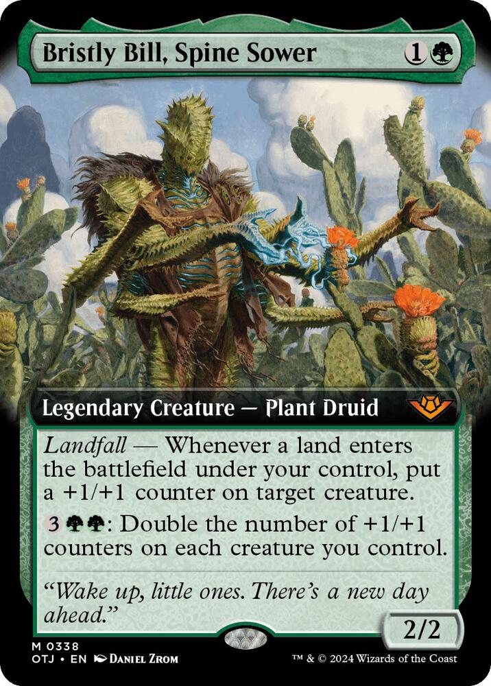 Bristly Bill, Spine Sower (Extended Art) (338) (OTJ)