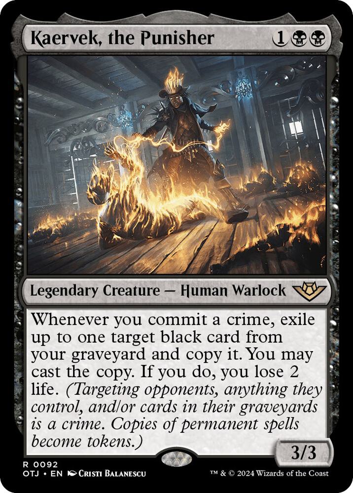 Kaervek, the Punisher (92) (OTJ)