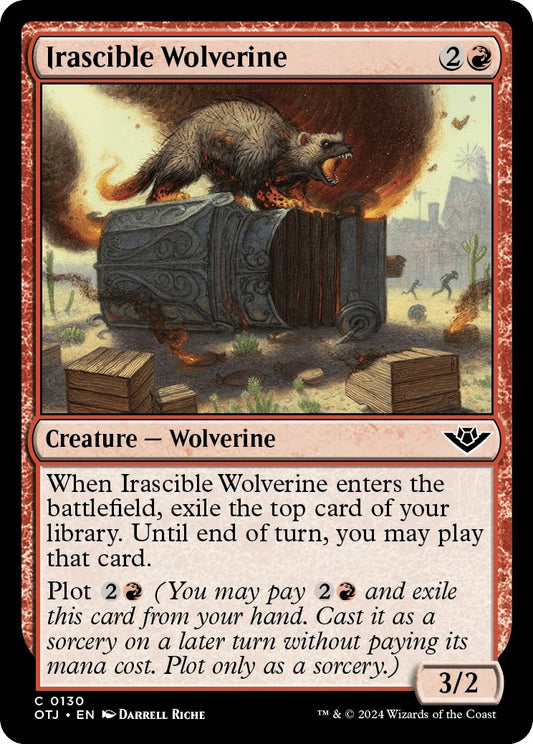 Irascible Wolverine (130) (OTJ)