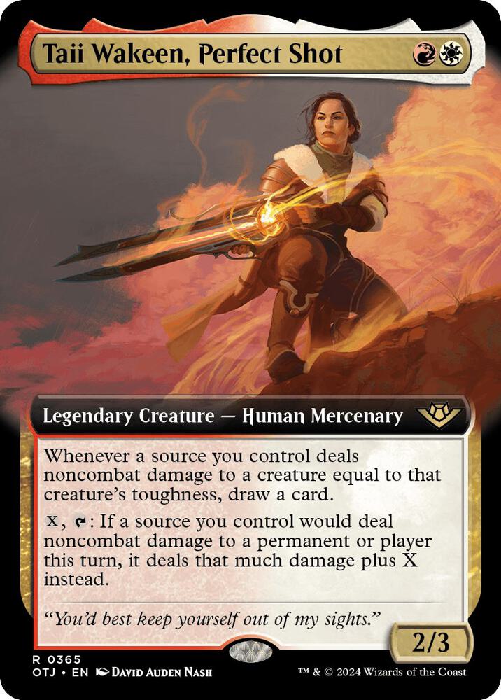 Taii Wakeen, Perfect Shot (Extended Art) (365) (OTJ)