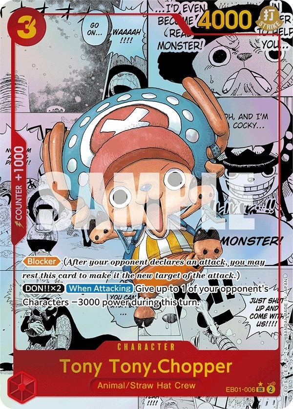 Tony Tony.Chopper (Alternate Art) (Manga) (EB01-006) (EB01)