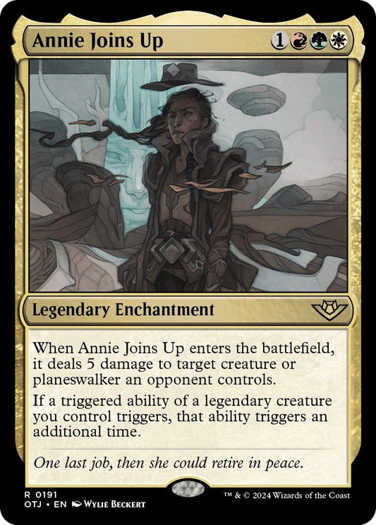 Image for Annie Joins Up (191) (OTJ) - Magic: The Gathering