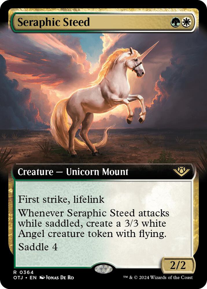 Seraphic Steed (Extended Art) (364) (OTJ)