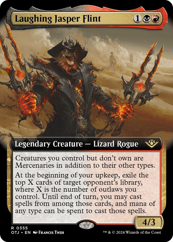 Laughing Jasper Flint (Extended Art) (355) (OTJ)
