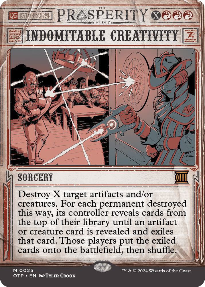 Indomitable Creativity (25) (OTP)
