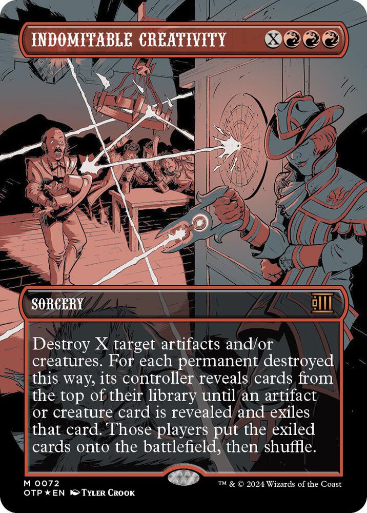 Indomitable Creativity (Textured Foil) (72) (OTP)