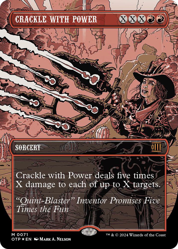 Crackle with Power (Textured Foil) (71) (OTP)