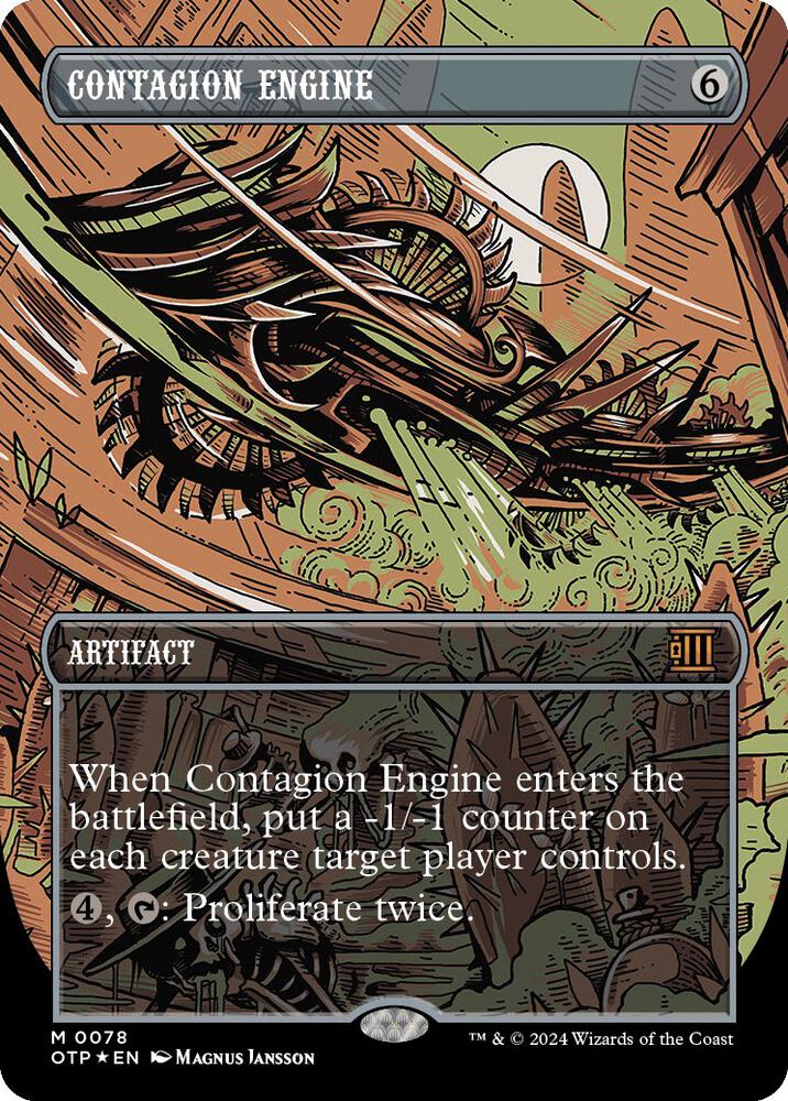 Contagion Engine (Textured Foil) (78) (OTP)