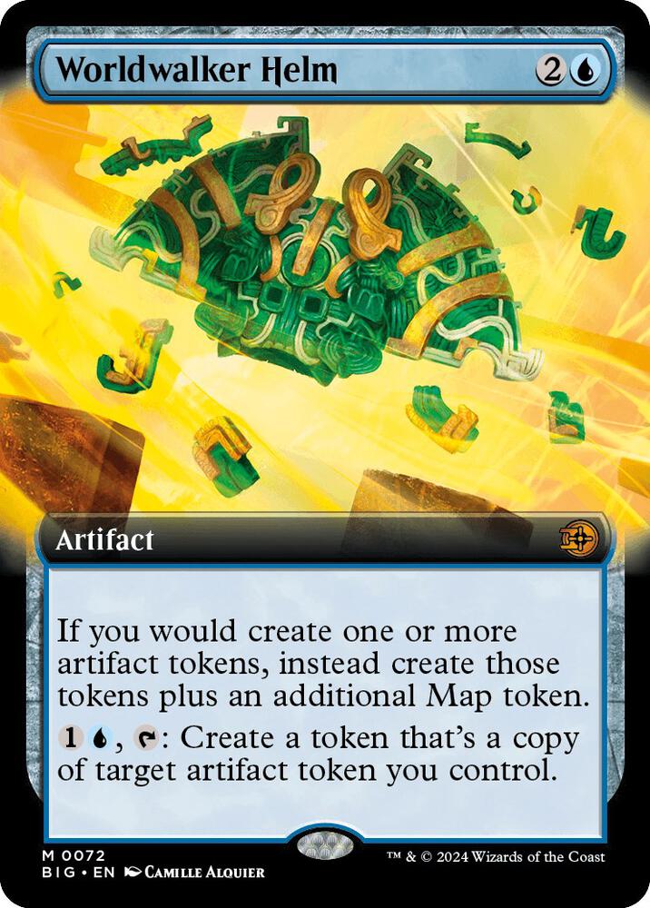 Worldwalker Helm (Extended Art) (72) (BIG)