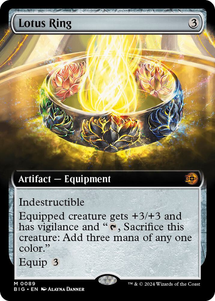 Lotus Ring (Extended Art) (89) (BIG)