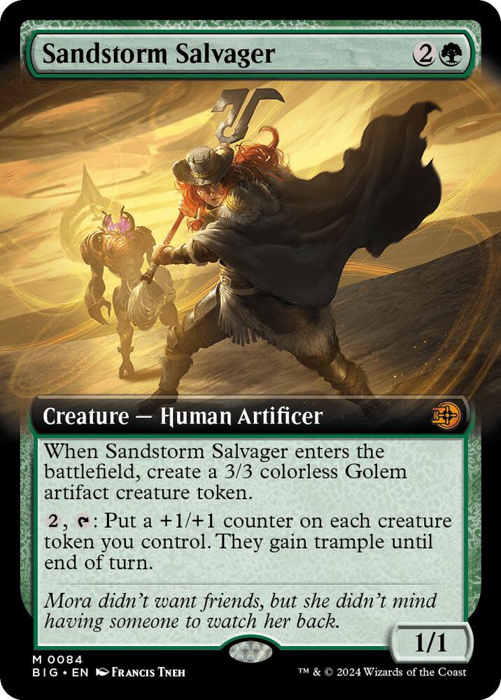 Sandstorm Salvager (Extended Art) (84) (BIG)