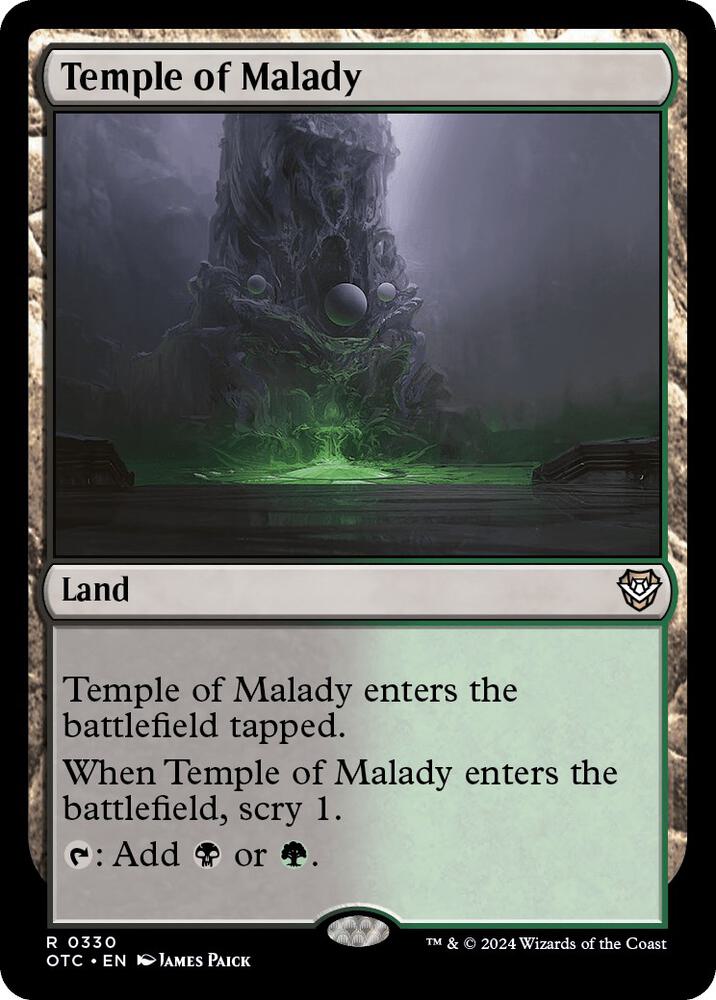 Temple of Malady (330) (OTC)