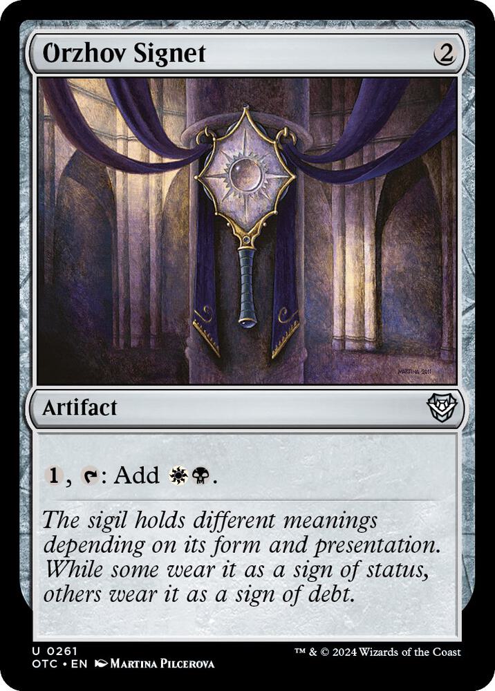 Orzhov Signet (261) (OTC)