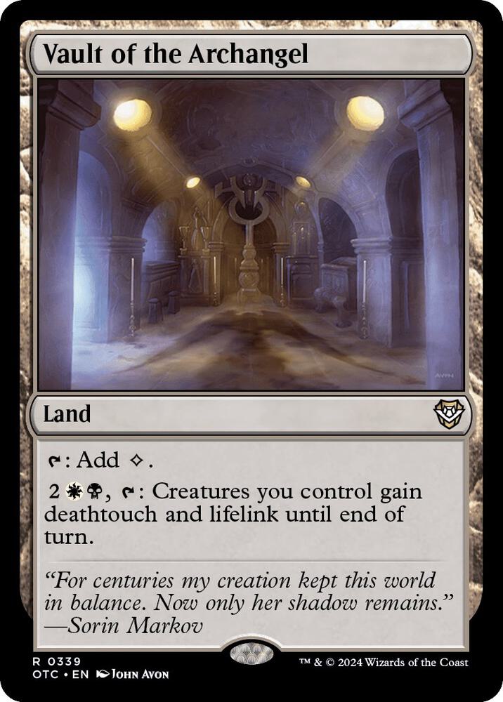 Vault of the Archangel (339) (OTC)