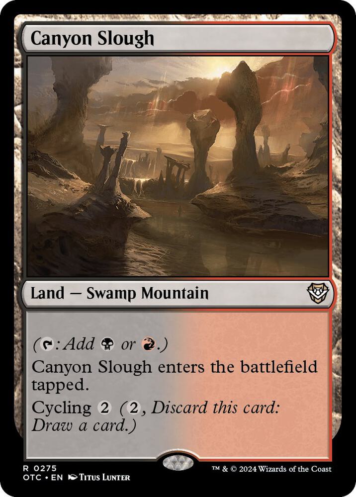Canyon Slough (275) (OTC)